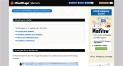 Desktop Screenshot of mindmaperstellen.com